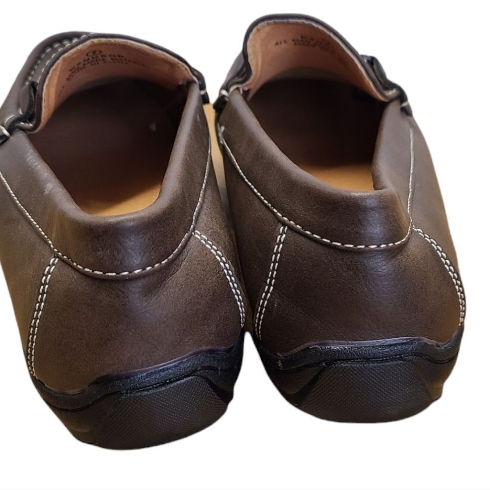 Steve Harvey Brown Loafers Size 6 - Picture 5 of 7